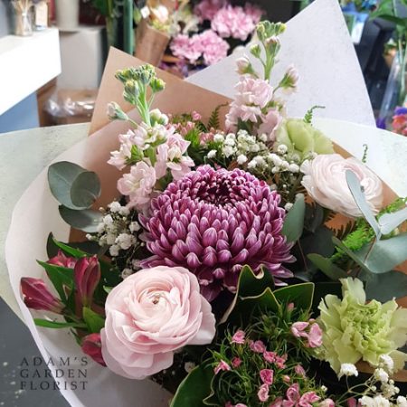 beautiful bouquet cottage style from best florist in Parkwood